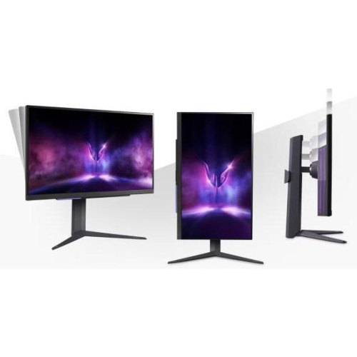 Монітор LG 27GR93U-B, 27 IPS, 3840x2160, 144Hz, 1ms, G-SYNC, FreeSync, Pivot, HDR400, 2xHDMI, DP, USB, Audio (27GR93U-B.ADRZ)