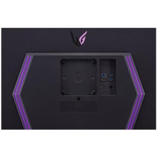 Монітор LG 27GR93U-B, 27 IPS, 3840x2160, 144Hz, 1ms, G-SYNC, FreeSync, Pivot, HDR400, 2xHDMI, DP, USB, Audio (27GR93U-B.ADRZ)