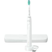 Щітка зубна електрична Philips Sonicare Gemini 3100, 31000 коливань на хвилину, 1 насадка, футляр, біла (HX3673/13)