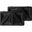Мультимейкер Philips Series 5000, 750Вт, антипригарне покриття, 3 пластини, пластиковий корпус, чорно-сріблястий (HD2350/80)