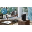 Тепловентилятор Philips Series 2000, 1500Вт, 15м.кв, електронне керування, керамічний нагрівальний елемент, Wi-Fi, темно-сірий (CX2120/01)