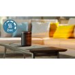 Тепловентилятор Philips Series 2000, 1500Вт, 15м.кв, електронне керування, керамічний нагрівальний елемент, Wi-Fi, темно-сірий (CX2120/01)