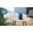 Тепловентилятор Philips Series 3000, 2000Вт, 20м.кв, електронне керування, керамічний нагрівальний елемент, Wi-Fi, темно-сірий (CX3120/01)
