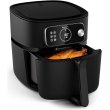 Мультипіч Philips Ovi Combi Connected, 2200Вт, чаша 8.3л, механічне керування, 22 автоматичні програми, пластик, чорна (HD9876/90)
