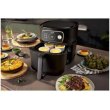 Мультипіч Philips Ovi Combi Connected, 2200Вт, чаша 8.3л, механічне керування, 22 автоматичні програми, пластик, чорна (HD9876/90)