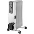 Обігрівач оливний Neo Tools, 1500Вт, 20м.кв, механічне керування, 7 секцій, білий (90-151)
