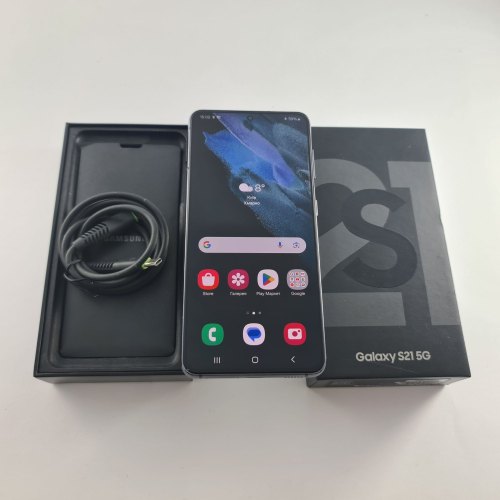 Смартфон Samsung Galaxy S21 128 GB Phantom Grey USED **