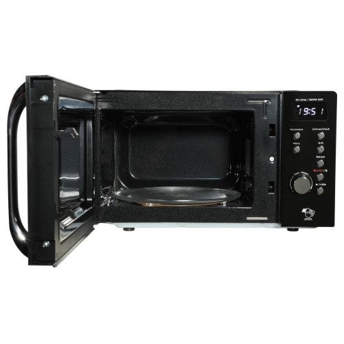 Мікрохвильова піч AIWA NAMICOOK CRYSTAL20 MW-202DG BK 20л/ 700Вт/ гриль/ Child LOCK/чорна