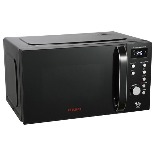 Мікрохвильова піч AIWA NAMICOOK CRYSTAL20 MW-202DG BK 20л/ 700Вт/ гриль/ Child LOCK/чорна