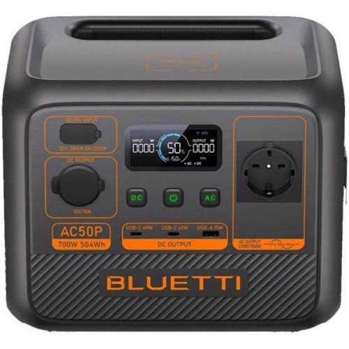 Зарядна станція Bluetti AC50P, 504Wh, 700W, LiFePO4