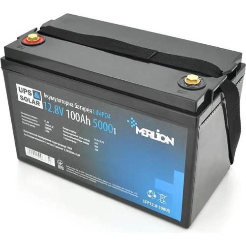 Акумуляторна батарея Merlion LFP12-100US, LiFePo4