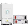 Система зберігання енергії DEYE, 8kW, 10.24kWh, 2 Batteries, LiFePO4, 6000 циклів (SUN-8K-SG01LP1-EU-2DY10.24K-LFP-W)