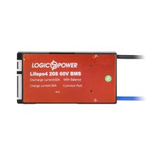 Плата BMS LogicPower, LiFePO4 60V 20S Dis 60A Ch 30A (LP19605)