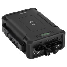 Зовнішній акумулятор PowerBank Sandberg Survivor, 96000mAh, DC 84W, PD, USB-C 60W, Cigar Lighter 180W, 2xUSB-A 18W, Wireless, LiFePo4 (420-78)