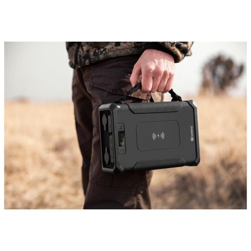 Зовнішній акумулятор PowerBank Sandberg Survivor, 96000mAh, DC 84W, PD, USB-C 60W, Cigar Lighter 180W, 2xUSB-A 18W, Wireless, LiFePo4 (420-78)