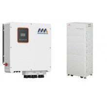Комплект гібридного сонячного інвертора Megarevo R15KH3, трифазний, високовольтний, батарея Ritar HV RESS-35KW в комплекті