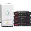 Система зберігання енергії Solarverse 5kW/DEYE 9.6kWh/Dyness 4 Batteries, LiFePO4, 6000 циклів (SVR24-1DE5K1-LDY9.6K1-0)