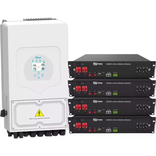 Система зберігання енергії Solarverse 5kW/DEYE 9.6kWh/Dyness 4 Batteries, LiFePO4, 6000 циклів (SVR24-1DE5K1-LDY9.6K1-0)