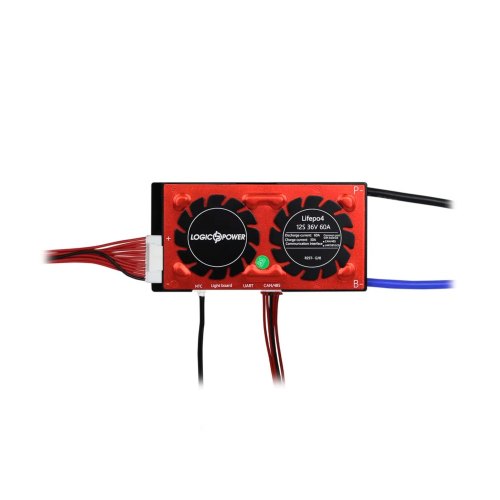 Плата BMS LogicPower, LiFePO4 36V 12S Dis 60A Ch 30A (LP12240)