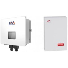 Комплект гібридного сонячного інвертора Megarevo R8KL1D-G2, батарея Ritar BAT-10KWH-51.2V-100A в комплекті