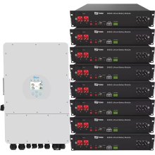 Система зберігання енергії Solarverse 12kW/DEYE 19.2kWh/Dyness 8 Batteries, LiFePO4, 6000 циклів (SVR24-3DE12K1-LDY19.2K1-0)