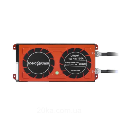Плата BMS LogicPower, LiFePO4 48V 16S Dis 150A Ch 75A (LP19523)