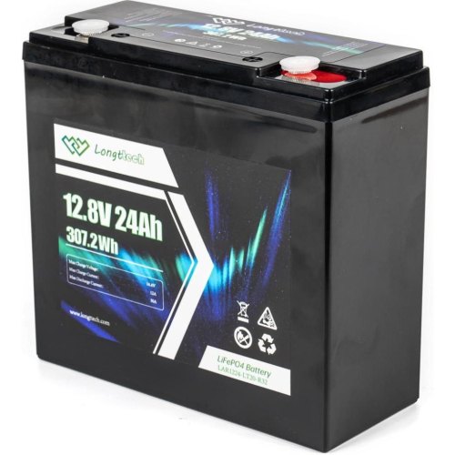 Акумуляторна батарея Longttech, LiFePO4, 12.8V, 24Ah (LAR1224-LT20-R32)