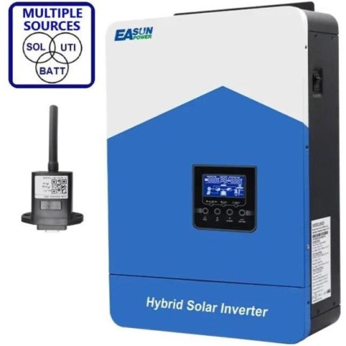 Гібридний інвертор EASUN ISolar-SMH-II-4.2KW, 3800W, 24V, WiFi