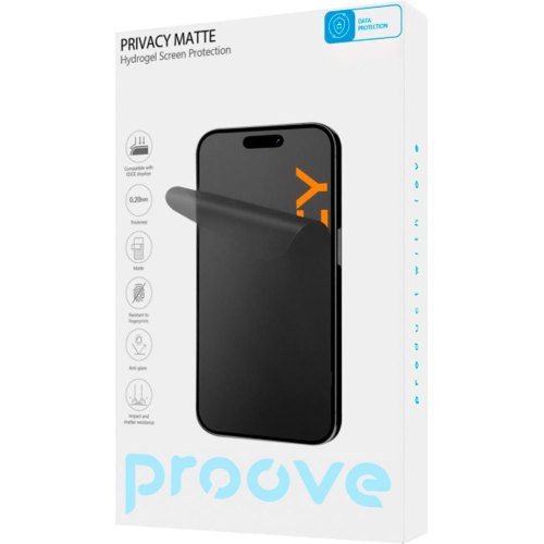 Захисна плівка Proove Hydrogel Screen Protection PRIVACY