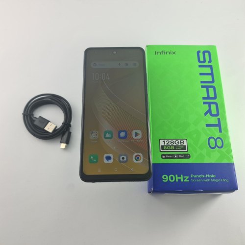 Смартфон INFINIX Smart 8 128 GB Timber Black USED **