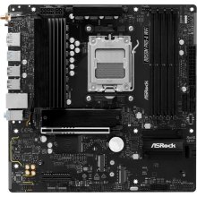 Mатеринська плата ASRock B850M PRO-A WIFI, sAM5, AMD B850, mATX, 4xDDR5, HDMI, DP, 3xM.2, 2.5GbE LAN