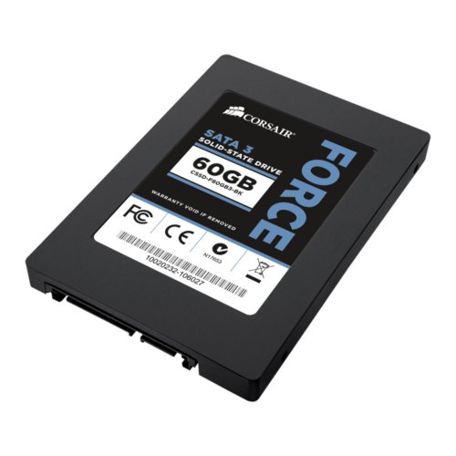 Накопичувач SSD 2.5 60GB CORSAIR Force Series 3 (CSSD-F60GB3A) 550Мб/с (SATA 6 Гб/с), 490Мб/с