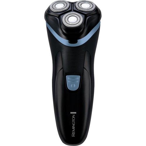 Електрична бритва роторна Remington Style, 3 головки для бриття, сухе бриття, тример, USB-C, чорно-синя (R1000)