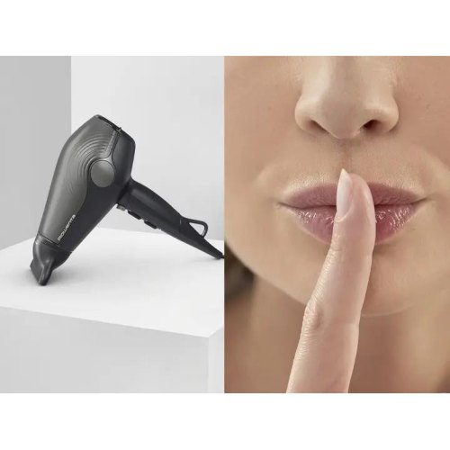 Фен Rowenta Ultra Silence, 2100Вт, 3 режими, іонізація, холодний обдув, чорний (CV6430F0)