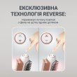 Фен-щітка Rowenta Reverso Dry&Brush 2в1, 1200Вт, 3 режими, іонізація, холодний обдув, 2 насадки, кераміка, біло-золотистий (CF9820F0)