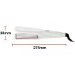Випрямляч Remington Pro-Ceramic Extra, 9 температурних режимів, 150-230 градусів, чохол, кераміка, білий (S5527)