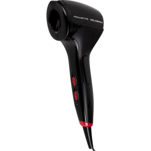 Стайлер Rowenta x Karl Lagerfeld So Curls, автоматичний, 3 температурних режими, 170–230 градусів, іонізація, турмалін, чорний (CF371LF0)