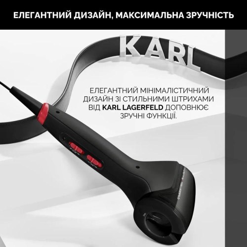 Стайлер Rowenta x Karl Lagerfeld So Curls, автоматичний, 3 температурних режими, 170–230 градусів, іонізація, турмалін, чорний (CF371LF0)