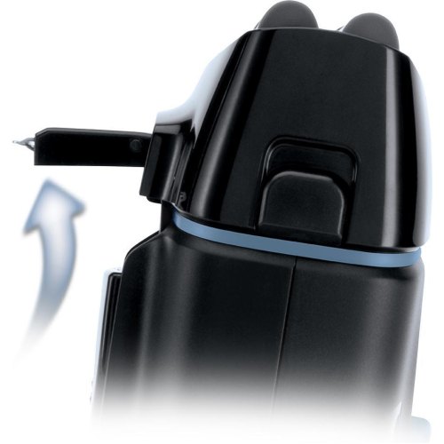 Електрична бритва сіткова Remington F1 Style, 2 головки для бриття, Ni-Mh, сухе бриття, тример, USB-C, чорно-синя (F1000)