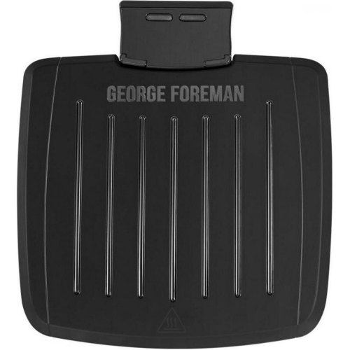 Гриль притискний George Foreman Immersa Medium, 1100Вт, 1 температурний режим, з'ємні пластини, метал, пластик, чорний (28310-56)