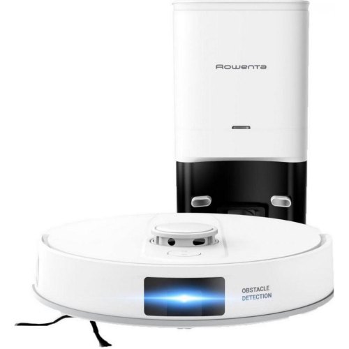 Робот-пилосос миючий Rowenta X-Plorer Serie 140+ Total Care, 5000Па, 9.5см, автономна робота до 120хв, самоочистка (RR9197WH)