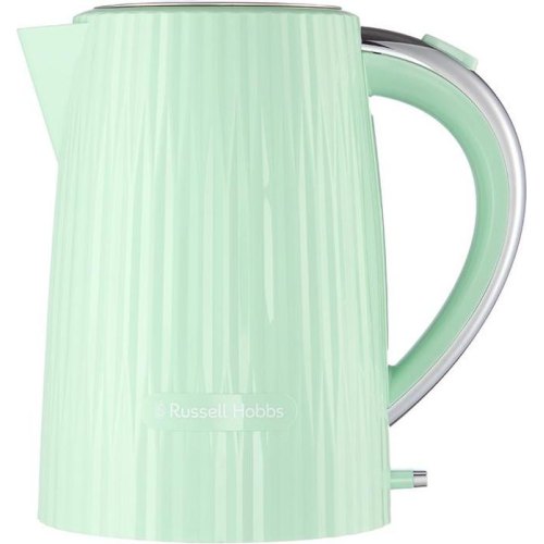 Електрочайник Russell Hobbs Eden, 1.7л, нержавіюча сталь, пластик, фісташковий (27364-70)
