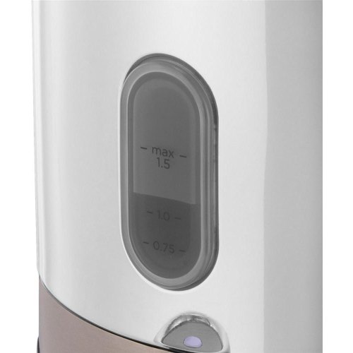 Електрочайник Russell Hobbs Distinctions Titanium, 1.5л, Strix, метал, сріблясто-мідний (26422-70)