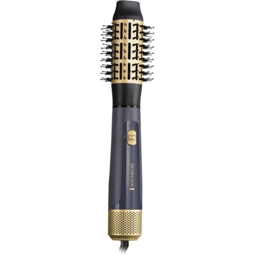 Фен-щітка Remington Sapphire Luxe, 1000Вт, 2 швидкості, іонізація, холодний обдув, кераміка, синій/золотистий (AS5805)