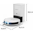 Робот-пилосос миючий Rowenta X-Plorer Serie 70+ Total Care, 2500Па, 7.8см, автономна робота до 168хв, білий (RR8497WH)