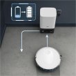 Робот-пилосос миючий Rowenta X-Plorer Serie 70+ Total Care, 2500Па, 7.8см, автономна робота до 168хв, білий (RR8497WH)
