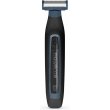 Тример Rowenta Forever Sharp Sport Collection, для бороди та вусів, мережа/акумулятор, роторний мотор, 3 насадки, сталь, чорно-синій (TN6011F0)