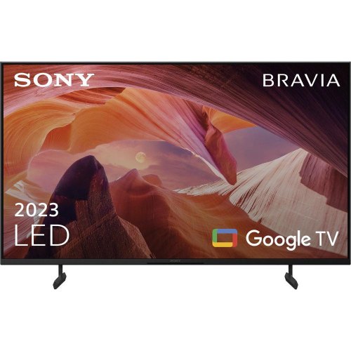 Телевізор Sony KD75X80L 75 LCD 4K, 50Hz, Smart GoogleTV, Black