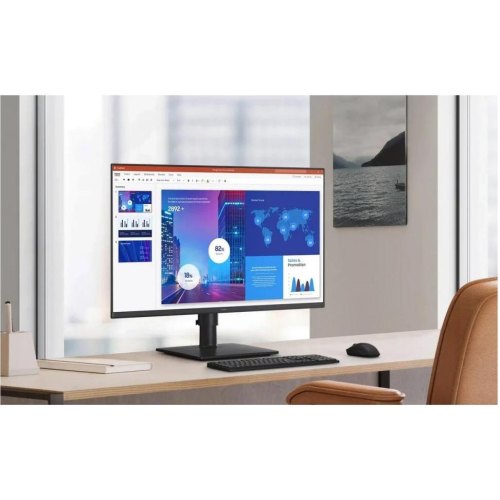 Монітор Samsung S27D400 27 IPS, 100Hz, 2xHDMI, DP, USB (LS27D400GAIXCI)