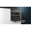 Духова шафа електрична Siemens HB557JYS5T, 66л, A, дисплей, конвекція, телескопічні направляючі, чорна